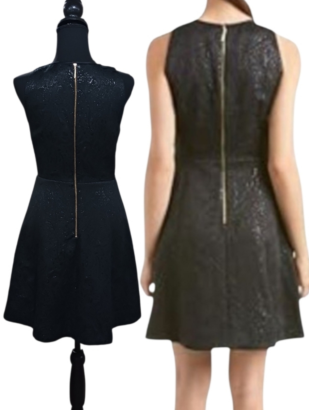 Erin Fetherston Agnes Embossed Jacquard Dress Anthropologie - Picture 3 of 7